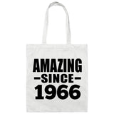 58th Birthday Amazing Since 1966 - Tote Bag White