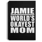 Jamie World's Okayest Mom - Canvas Portrait