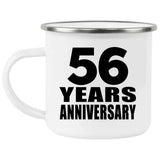 56th Anniversary 56 Years - 12oz Camping Mug