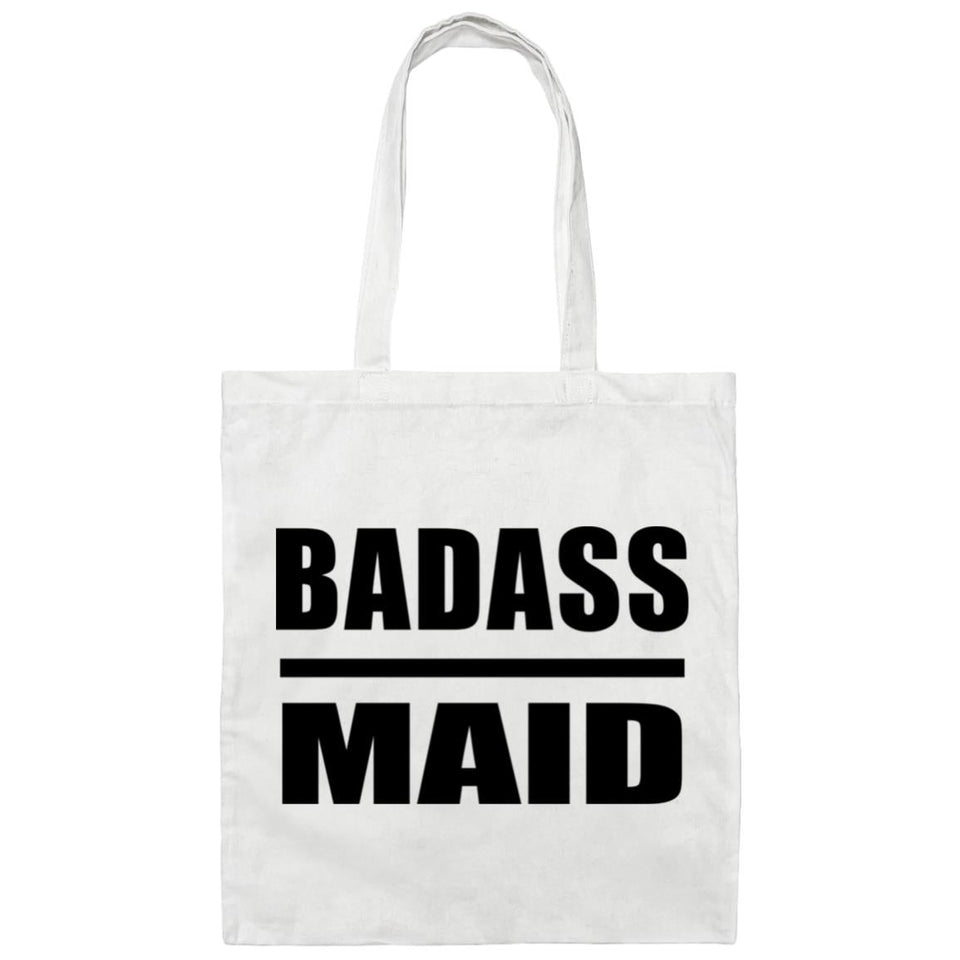 Badass Maid - Tote Bag White