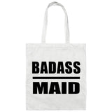 Badass Maid - Tote Bag White