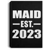 Maid Established EST. 2023 - Canvas Portrait