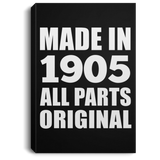 119th Birthday Made in 1905 All Parts Original - Canvas Portrait