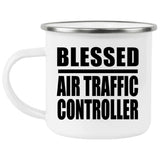 Blessed Air Traffic Controller - 12oz Camping Mug