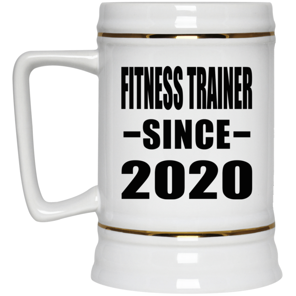 Fitness Trainer Since 2020 - Beer Stein