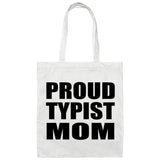 Proud Typist Mom - Tote Bag White