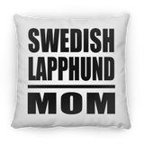 Swedish Lapphund Mom - Throw Pillow