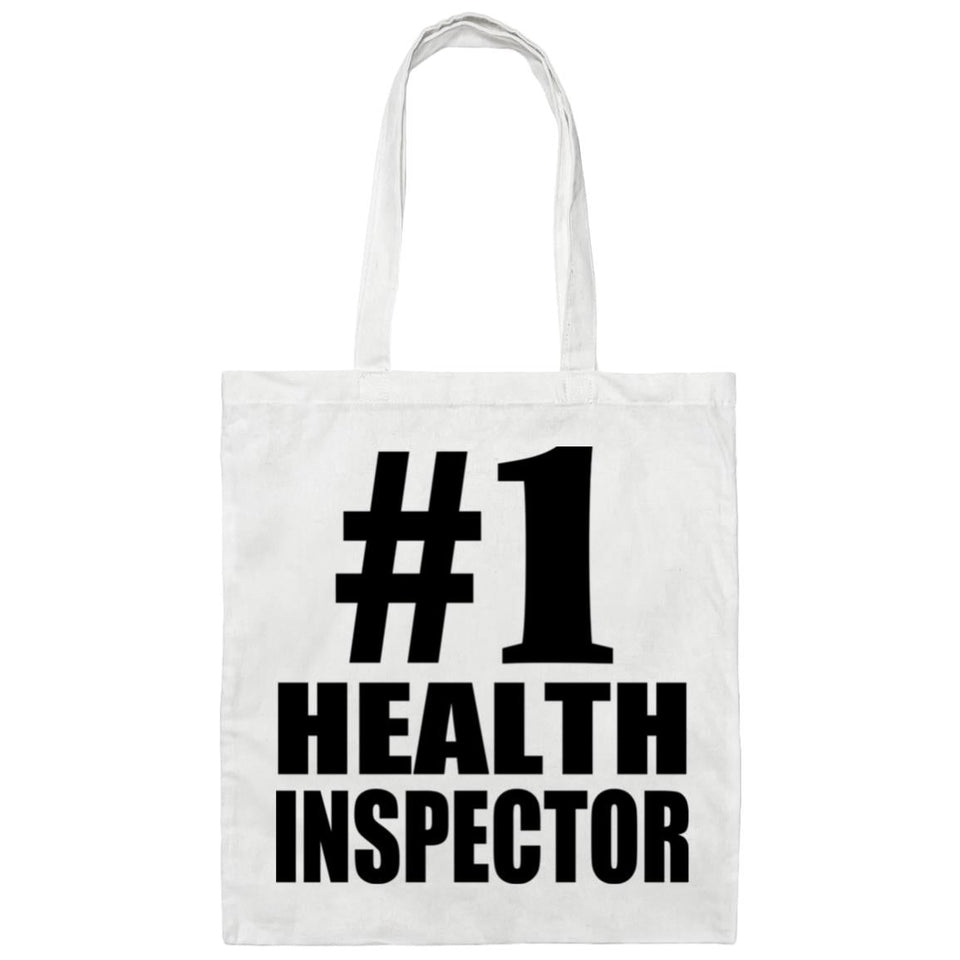 Number One #1 Health Inspector - Tote Bag White