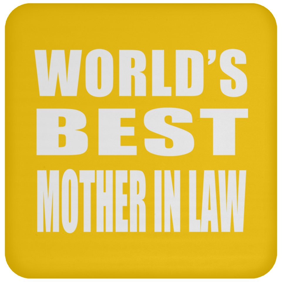 World's Best Mother In Law - Drink Coaster