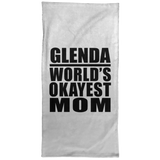 Glenda World's Okayest Mom - Hand Towel