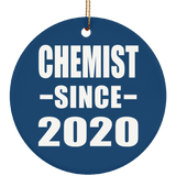 Chemist Since 2020 - Circle Ornament