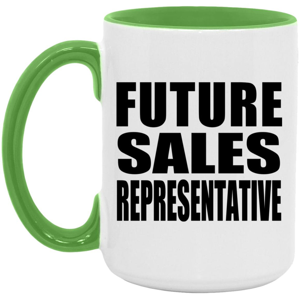 Future Sales Representative - 15oz Accent Mug Green