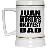 Juan World's Okayest Dad - Beer Stein