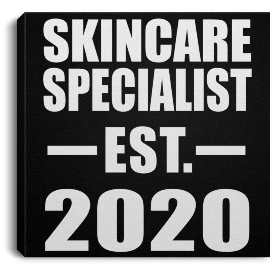 Skincare Specialist Established EST. 2020 - Canvas Square