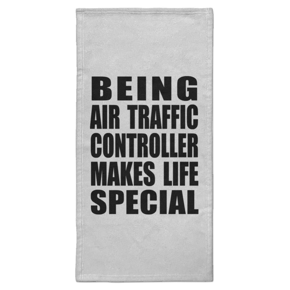 Being Air Traffic Controller Makes Life Special - Hand Towel