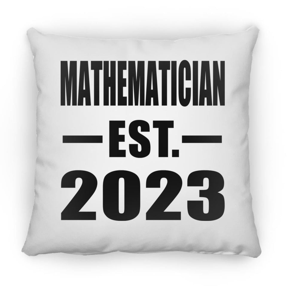 Mathematician Established EST. 2023 - Throw Pillow