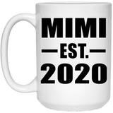 Mimi Established EST. 2020 - 15oz Coffee Mug