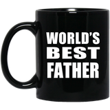 World's Best Father - 11 Oz Coffee Mug Black