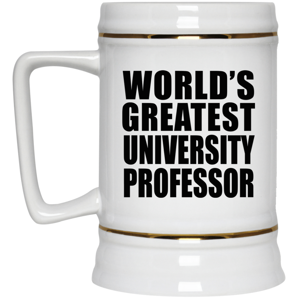 World's Greatest University Professor - Beer Stein