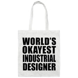 World's Okayest Industrial Designer - Tote Bag White