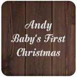Andy Baby's First Christmas - Drink Coaster D