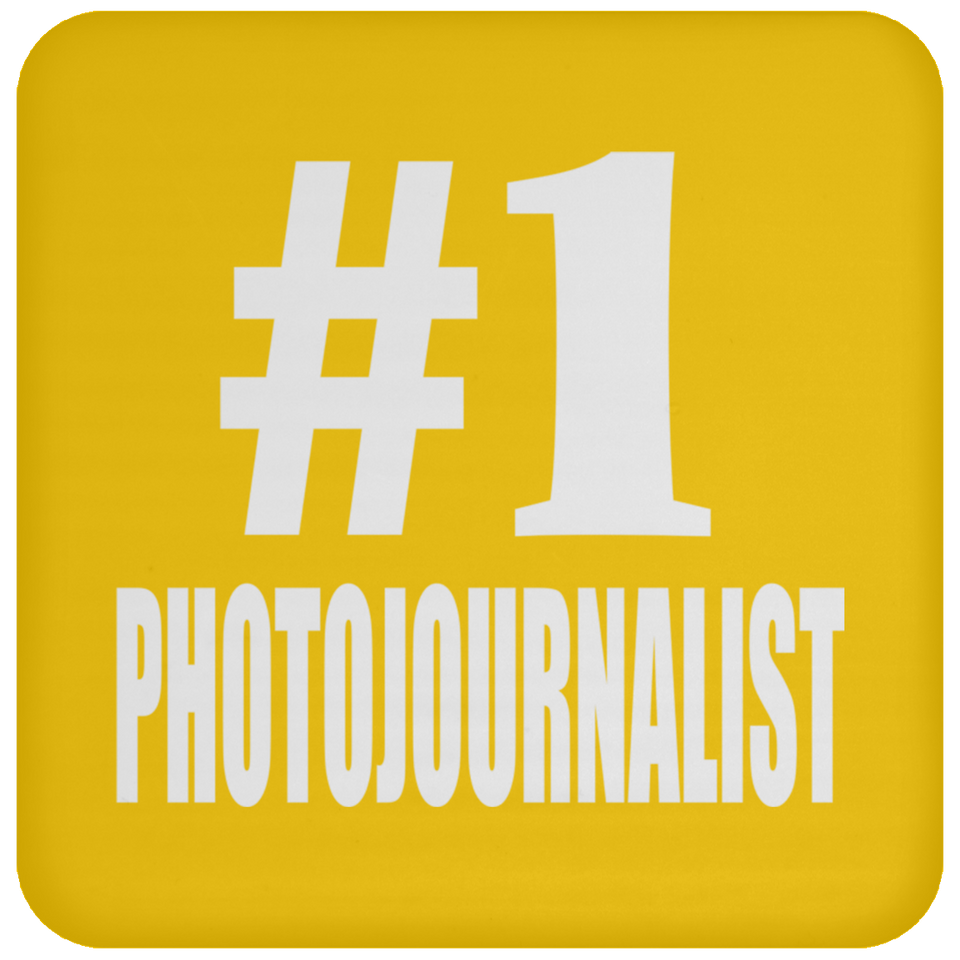 Number One #1 Photojournalist - Drink Coaster