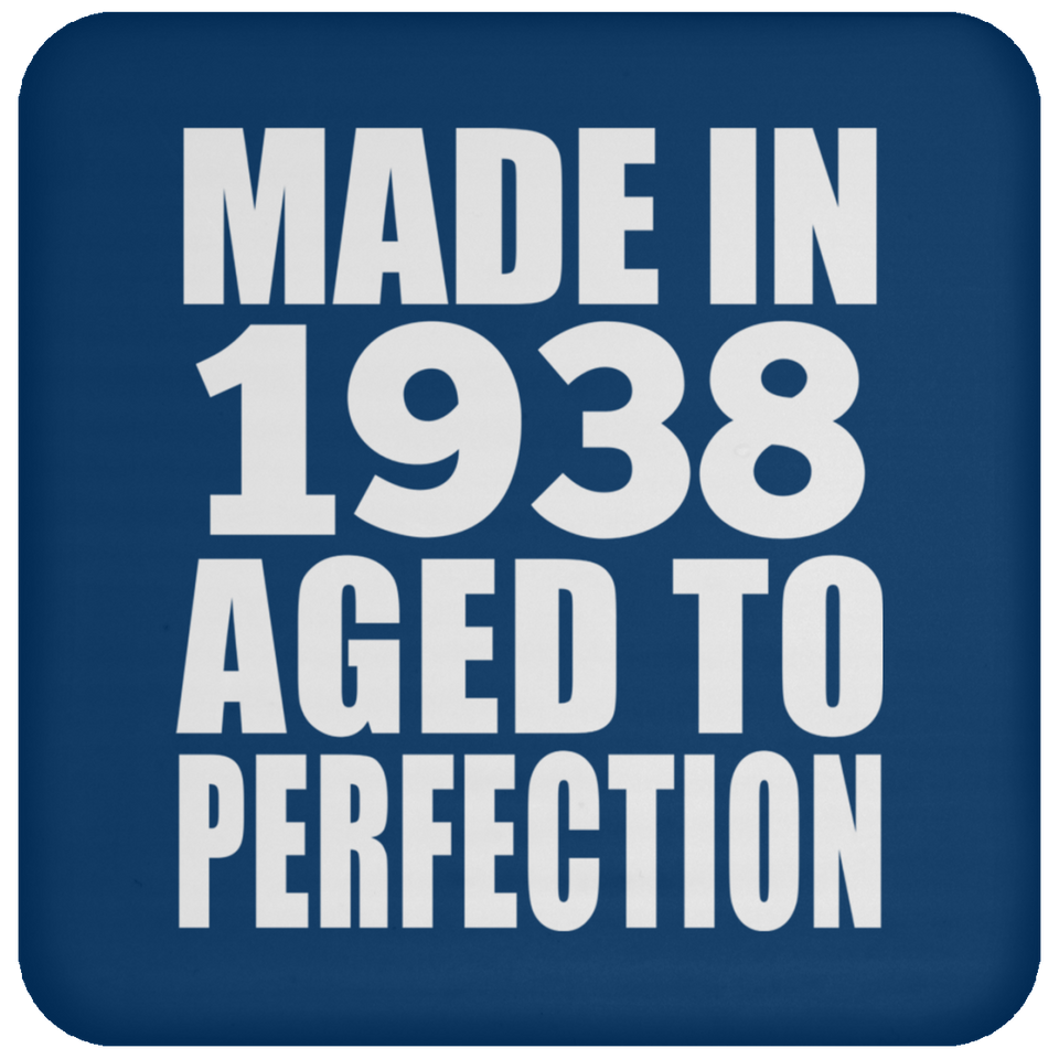 86th Birthday Made In 1938 Aged to Perfection - Drink Coaster