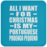 All I Want For Christmas Is My Portuguese Podengo Pequeno - Coaster