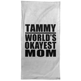 Tammy World's Okayest Mom - Hand Towel