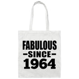 60th Birthday Fabulous Since 1964 - Tote Bag White