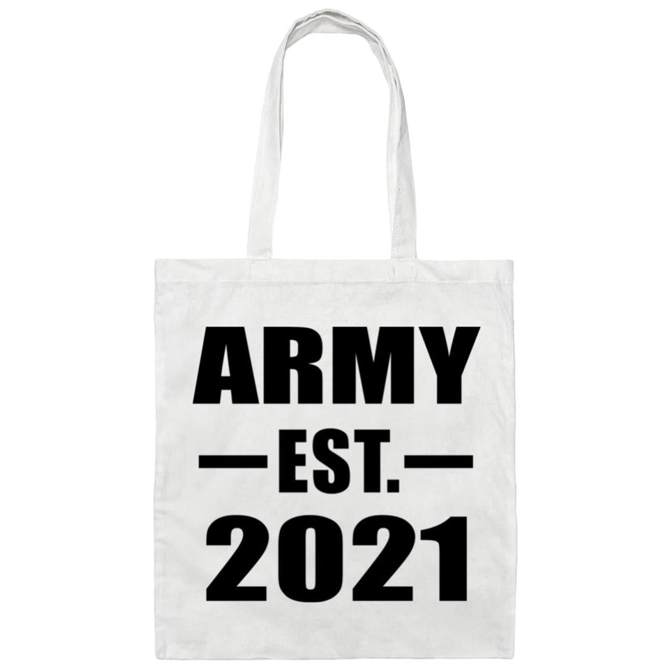 Army Established EST. 2021 - Tote Bag White