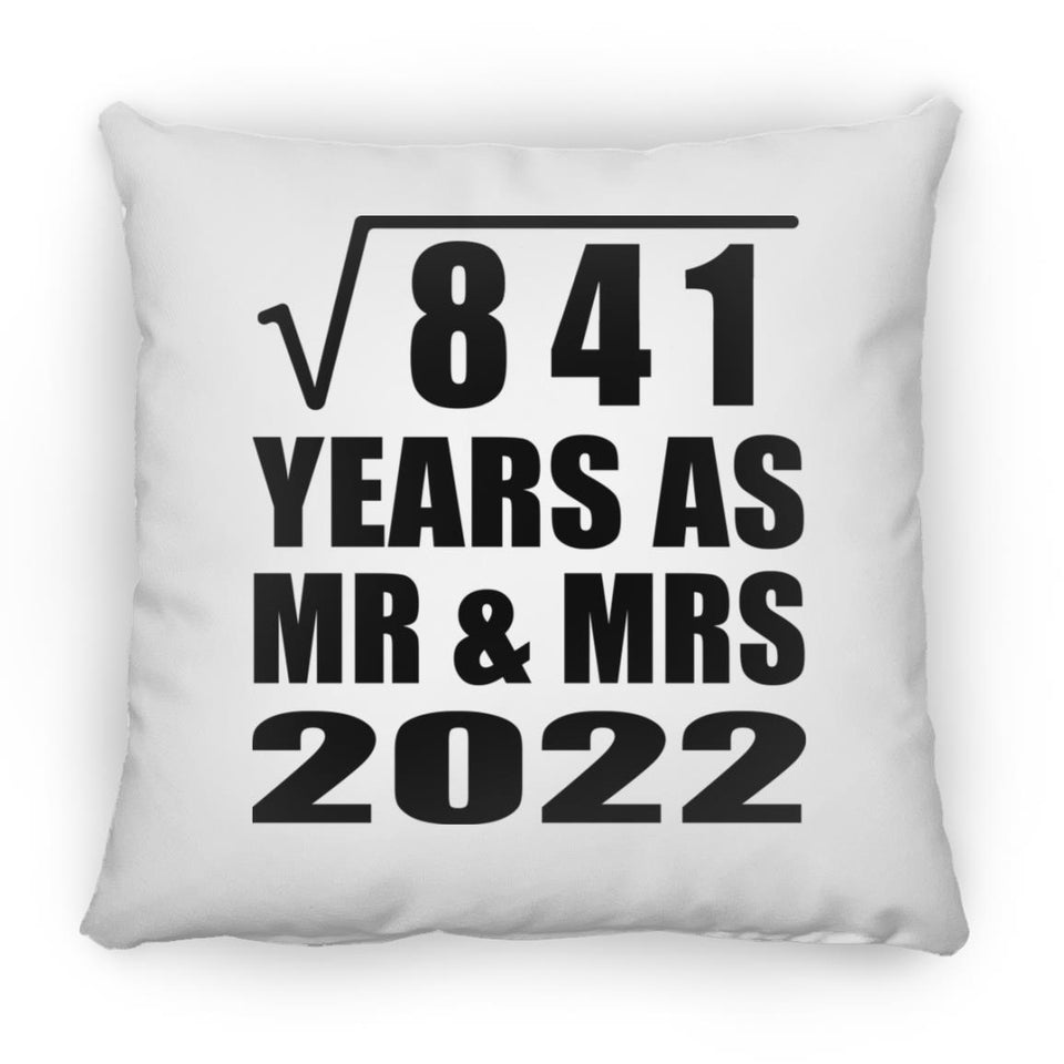 29th Anniversary Square Root of 841 Years As Mr & Mrs 2022 - Throw Pillow
