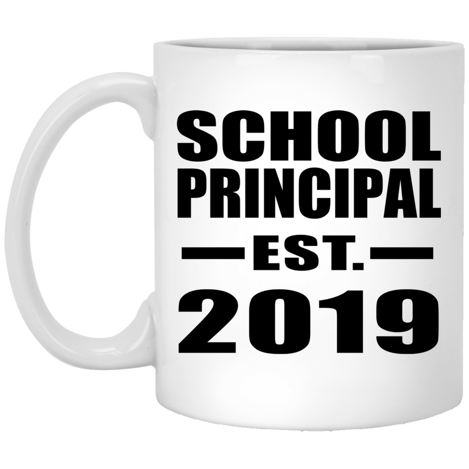 School Principal Established EST. 2019 - 11oz Coffee Mug