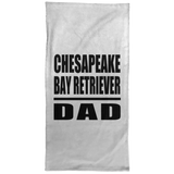 Chesapeake Bay Retriever Dad - Hand Towel