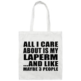 All I Care About Is My Laperm - Tote Bag White