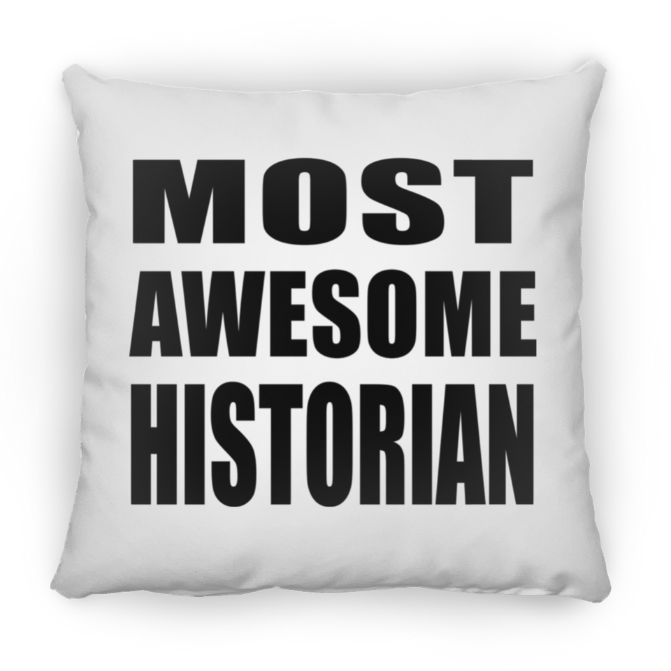 Most Awesome Historian - Throw Pillow