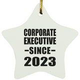 Corporate Executive Since 2023 - Star Ornament