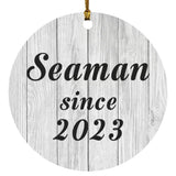 Seaman Since 2023 - Circle Ornament F