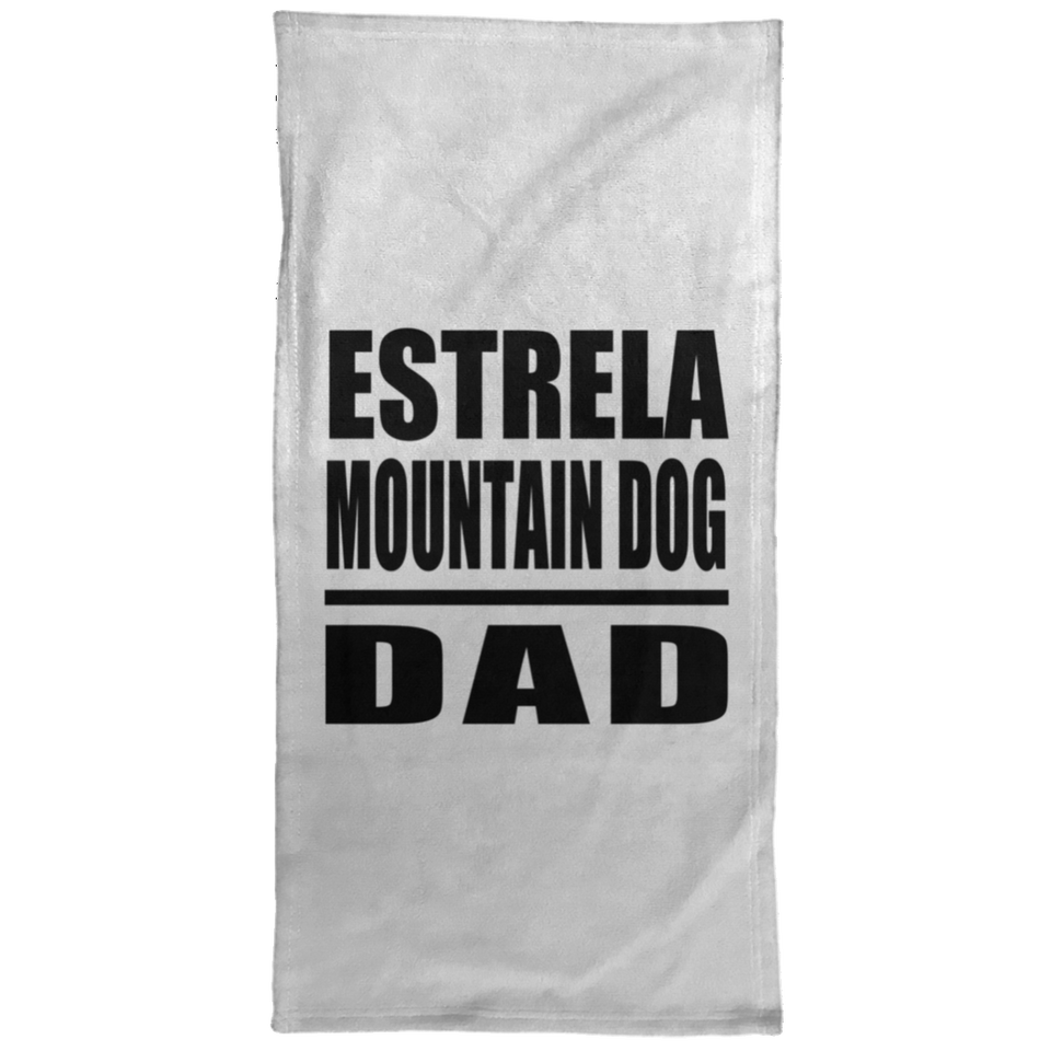 Estrela Mountain Dog Dad - Hand Towel