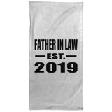 Father In Law Established EST. 2019 - Hand Towel