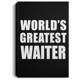 World's Greatest Waiter - Canvas Portrait