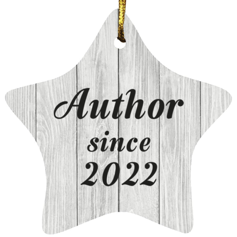 Author Since 2022 - Star Ornament F