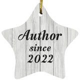 Author Since 2022 - Star Ornament F