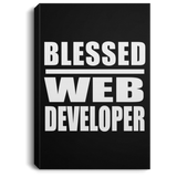Blessed Web Developer - Canvas Portrait