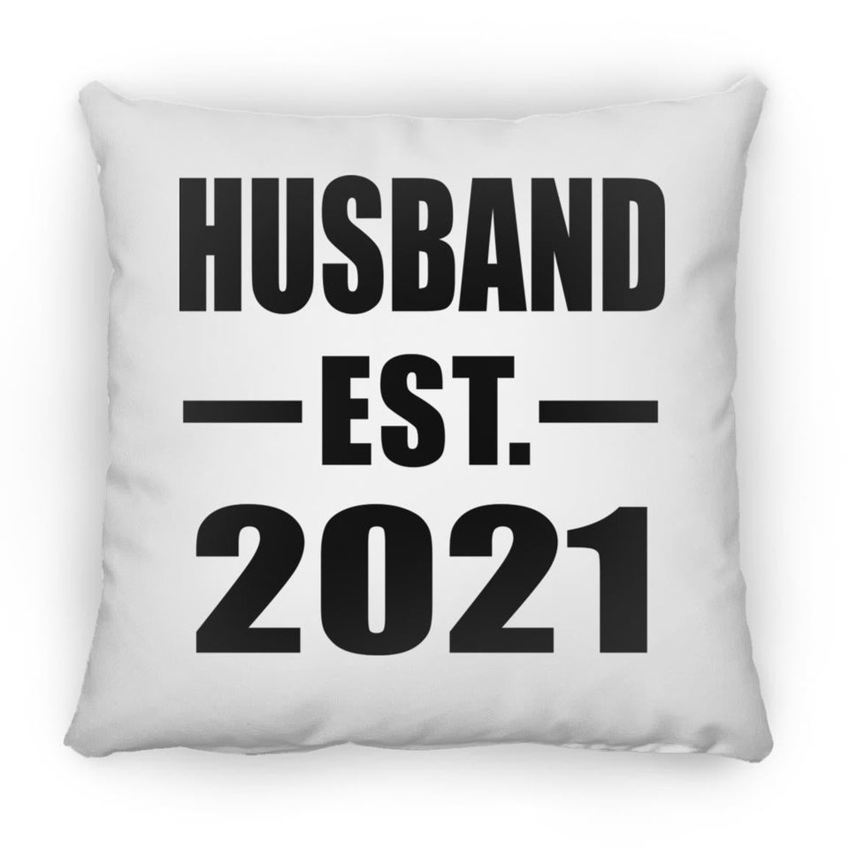 Husband Established EST. 2021 - Throw Pillow