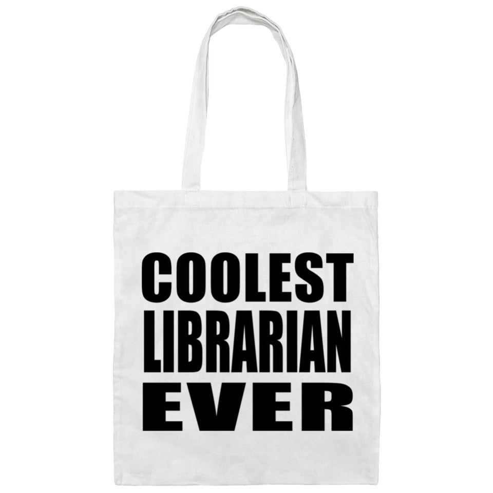 Coolest Librarian Ever - Tote Bag White