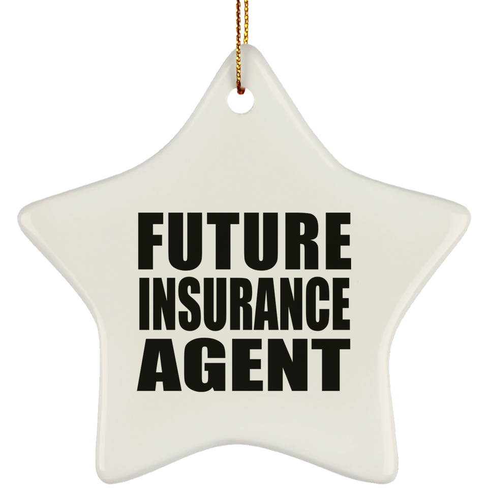 Future Insurance Agent - Star Ornament