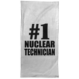 Number One #1 Nuclear Technician - Hand Towel