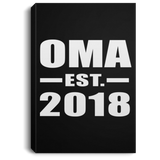 Oma Established EST. 2018 - Canvas Portrait