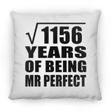 34th Anniversary Square Root of 1156 Years of Mr Perfect - Throw Pillow